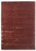 red and orange red and orange viscose hand tufted Rug