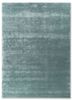 blue blue viscose hand tufted Rug