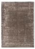 grey and black grey and black viscose hand tufted Rug