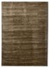 green green viscose hand tufted Rug