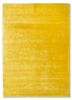 gold gold viscose hand tufted Rug