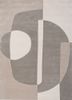 modo ivory wool hand tufted Rug - HeadShot