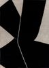 zig zag grey and black wool and viscose hand tufted Rug - HeadShot zig zag grey and black wool and viscose hand tufted Rug - HeadShot