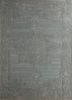 mythos grey and black wool and viscose hand tufted Rug - HeadShot