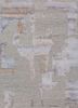 white noise beige and brown wool and viscose hand tufted Rug - HeadShot white noise beige and brown wool and viscose hand tufted Rug - HeadShot