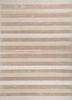 linear ivory wool and viscose hand tufted Rug - HeadShot linear ivory wool and viscose hand tufted Rug - HeadShot