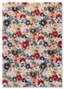 hacienda red and orange wool and viscose hand tufted Rug - HeadShot