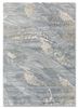 white noise blue wool and viscose hand tufted Rug - HeadShot white noise blue wool and viscose hand tufted Rug - HeadShot