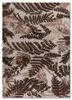 beige and brown beige and brown wool and viscose hand tufted Rug