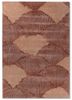 aurelia red and orange wool and viscose hand tufted Rug - HeadShot aurelia red and orange wool and viscose hand tufted Rug - HeadShot