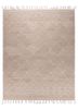 contour beige and brown wool hand tufted Rug - HeadShot contour beige and brown wool hand tufted Rug - HeadShot