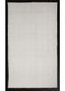 atelier ivory acrylic flat weaves Rug - HeadShot