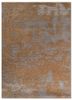 aprezo grey and black wool hand knotted Rug - HeadShot