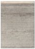 aprezo grey and black wool and silk hand knotted Rug - HeadShot aprezo grey and black wool and silk hand knotted Rug - HeadShot