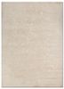 far east ivory viscose hand knotted Rug - HeadShot