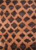 zuri red and orange wool hand knotted Rug - HeadShot zuri red and orange wool hand knotted Rug - HeadShot
