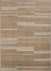 manifest beige and brown afghan wool hand knotted Rug - HeadShot