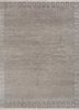 thyme grey and black afghan wool hand knotted Rug - HeadShot thyme grey and black afghan wool hand knotted Rug - HeadShot