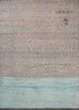 erbe grey and black afghan wool hand knotted Rug - HeadShot