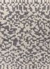 grey and black grey and black wool hand knotted Rug