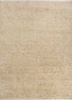 thyme beige and brown wool hand knotted Rug - HeadShot