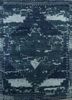  blue wool hand knotted Rug