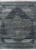 viscaya blue wool hand knotted Rug - HeadShot