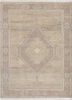 thyme beige and brown wool hand knotted Rug - HeadShot thyme beige and brown wool hand knotted Rug - HeadShot