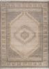 thyme ivory wool hand knotted Rug - HeadShot thyme ivory wool hand knotted Rug - HeadShot