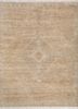thyme beige and brown wool hand knotted Rug - HeadShot thyme beige and brown wool hand knotted Rug - HeadShot