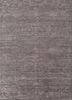  grey and black wool hand knotted Rug