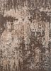 beige and brown beige and brown wool and bamboo silk hand knotted Rug