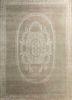 beige and brown beige and brown wool and bamboo silk hand knotted Rug