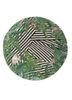pansy grey and black wool hand knotted Rug - HeadShot
