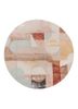 chaos theory by kavi pink and purple wool and bamboo silk hand knotted Rug - HeadShot chaos theory by kavi pink and purple wool and bamboo silk hand knotted Rug - HeadShot