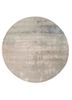 chaos theory by kavi grey and black wool and bamboo silk hand knotted Rug - HeadShot