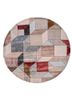 ivory ivory wool and bamboo silk hand knotted Rug