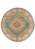 thyme green wool hand knotted Rug - HeadShot thyme green wool hand knotted Rug - HeadShot