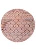 freedom manchaha pink and purple wool and bamboo silk hand knotted Rug - HeadShot freedom manchaha pink and purple wool and bamboo silk hand knotted Rug - HeadShot