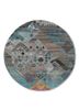 manchaha ivory wool and bamboo silk hand knotted Rug - HeadShot