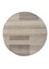 blue blue wool hand knotted Rug