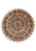 gulmarg green silk hand knotted Rug - HeadShot