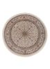 gulmarg ivory silk hand knotted Rug - HeadShot
