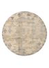 manifest blue afghan wool hand knotted Rug - HeadShot