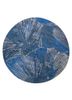 aurelia blue wool and viscose hand tufted Rug - HeadShot