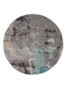 white noise grey and black wool and viscose hand tufted Rug - HeadShot white noise grey and black wool and viscose hand tufted Rug - HeadShot