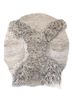 wall installation ivory wool and bamboo silk hand knotted WALL ART & TAPESTRY - HeadShot wall installation ivory wool and bamboo silk hand knotted WALL ART & TAPESTRY - HeadShot