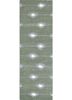 grey and black grey and black wool and viscose flat weaves Rug
