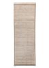  beige and brown wool hand knotted Rug