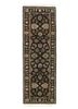 gulnar grey and black wool hand knotted Rug - HeadShot gulnar grey and black wool hand knotted Rug - HeadShot